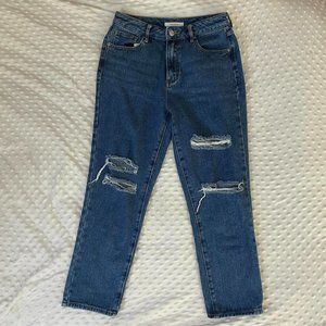 pacsun dark wash mom jeans size 27 excellent condition super flattering